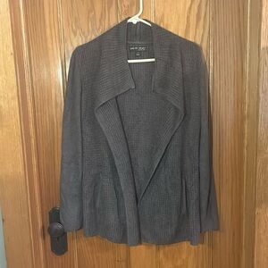 Women's Barefoot Dreams CozyChic Lite Island Wrap Sweater Brown Women's Small